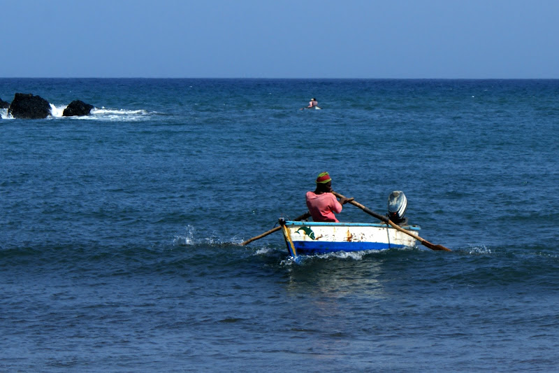 Pescador em Cabo Verde