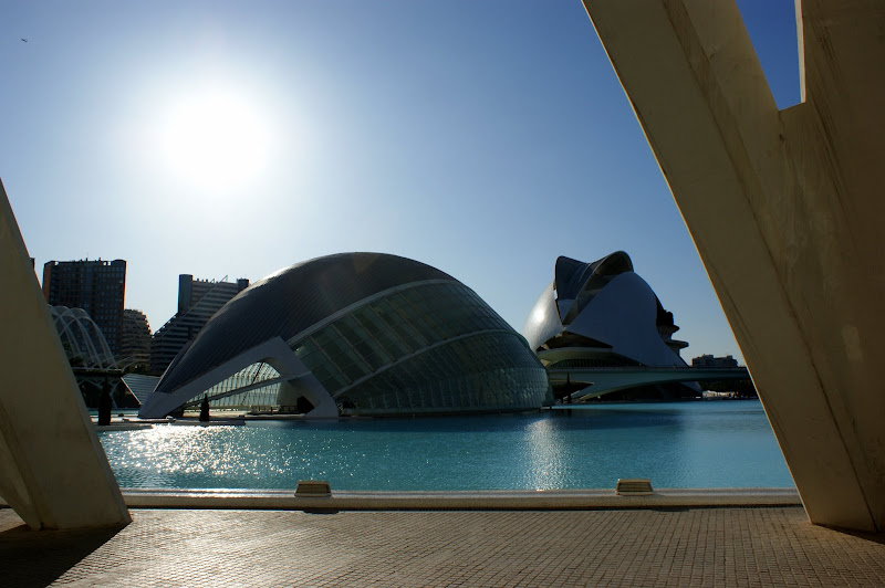 O sol e o L'hemisferic