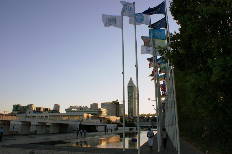 Fim de tarde no Parque das Nações