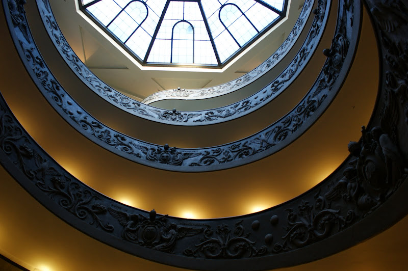 escadas, Museu do Vaticano