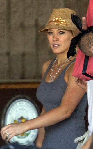 Hillary Duff was seen arriving at the airport in Hawaii. She was with several friends or family. She had a ring, or maybe two on her ring finger. <P>Pictured: Hillary Duff<B>Ref: SPL157657  150210  </B><BR/>Picture by:  Starsurf / Splash News<BR/></P><P><B>Splash News and Pictures</B><BR/>Los Angeles:	310-821-2666<BR/>New York:	212-619-2666<BR/>London:	870-934-2666<BR/>photodesk@splashnews.com<BR/></P>” width=”320″ height=”512″ class=”pie-img”/></p>
</div>
</div>

<!-- Facebook Like Button v1.9.6 BEGIN [http://blog.bottomlessinc.com] -->
<iframe src=