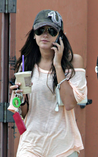 #3315483 EXCLUSIVE... Exclusive… Ashley Tisdale got her coffee fix this morning at Coffee Bean And Tea Leaf in Toluca Lake, California July 24, 2009. Ashley has made sure to keep her tattoo a secret on her outing with shirts that cover her backside. Fame Pictures, Inc - Santa Monica, CA, USA - +1 (310) 395-0500