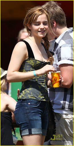 Emma Watson
The 2010 Glastonbury Music Festival held at Worthy Farm in Pilton - Backstage - Day 2
Somerset, England- 25.06.10
Mandatory Credit: WENN.com