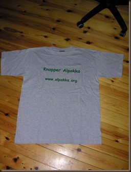 Knapper Alpakka t-skjorte