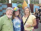 Bill, Emily & Jeni, Greek Theater, Berkley 7/21/07