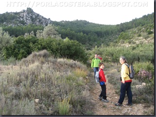 inicio senda el capurutxo font la figuera