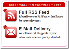 modifikasi formulir berlangganan  posting