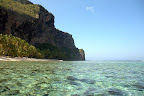 Leaving playa Rincón by boat.