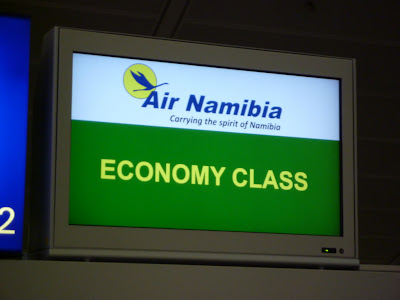 Air Namibia check-in