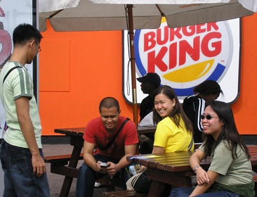 Young Adult Friends at the World Gathering of Young Friends in England, 2005