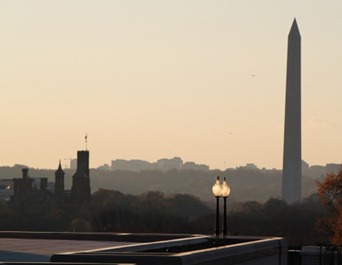 Washington Monument at Dusk