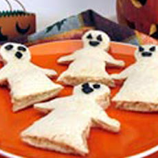 Tuna Spook Sandwiches (Halloween Lunch Box Surprise)