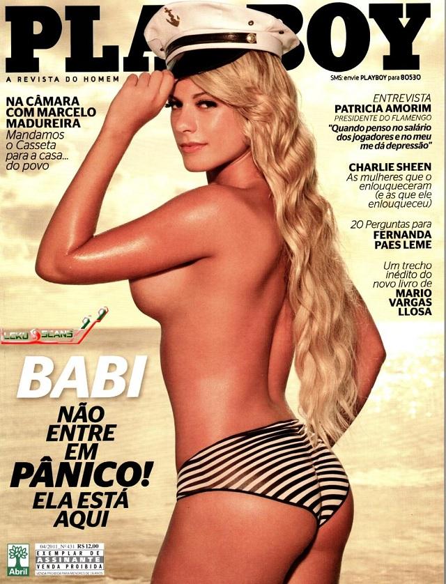 Babi Rossi Playboy Brasil Abril 2011 Babi Rossi Playboy Brasil Abril 2011