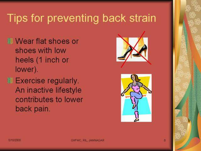 Useful Tips to cure Back Pain