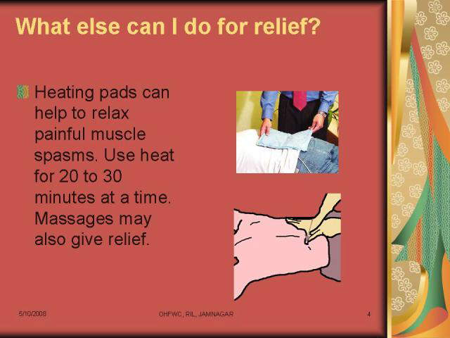 Useful Tips to cure Back Pain