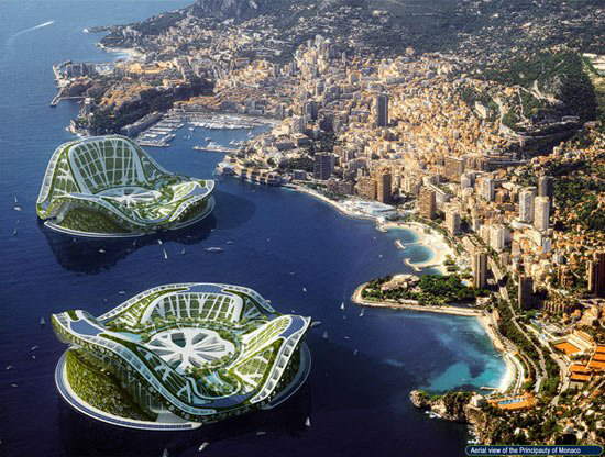Image Dimension: 550x416 DUBAI Lilypad Floating City