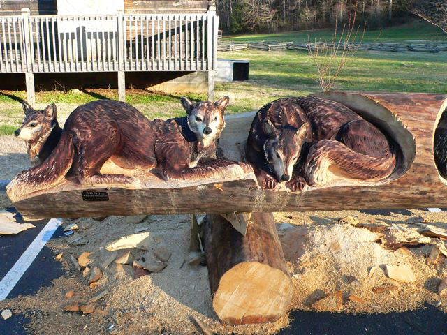 Wow Wow!!! How Awesome is This! Randall Boni - Wildlife Sculpture Artist from Tennessee