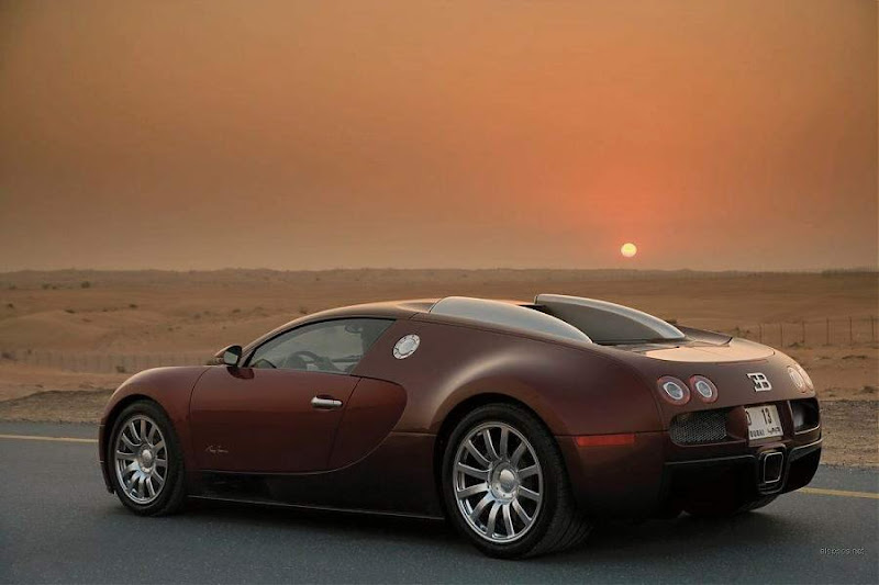 Bugatti Veyron 2009 in Dubai... Checkout the speedometer in the last image... woww!!!