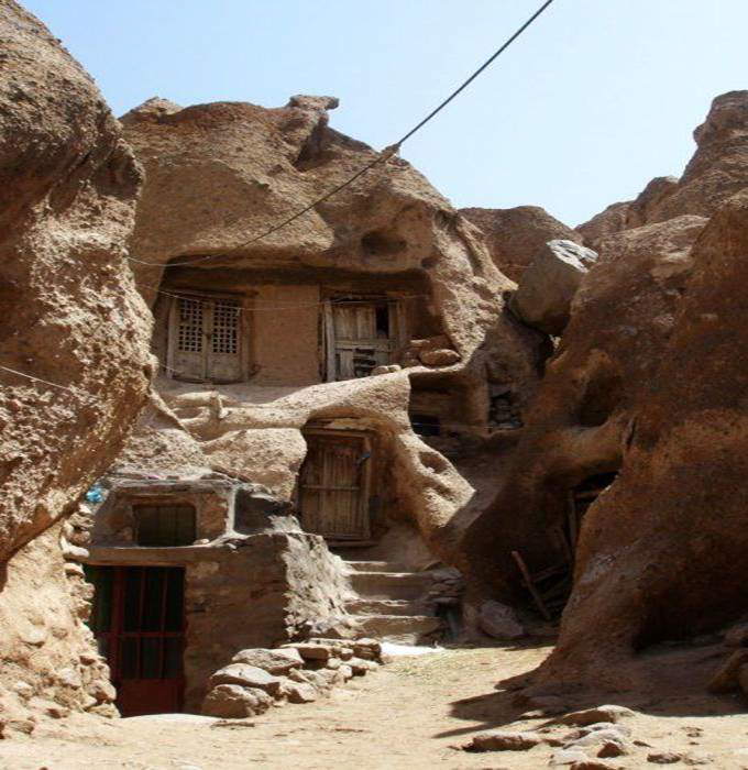 Unique Cave Houses in Iran - Carved from a Mountain