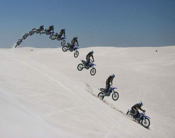Great Burst-Mode Photography: Ice Skating, Diving, Skateboarding, Biking, Paragliding, Skiing