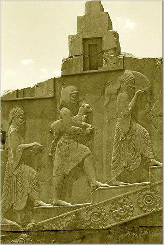 Ancient Stone Art: Persian Architectural Designs