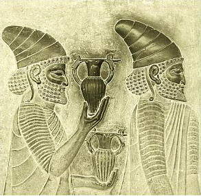 Ancient Stone Art: Persian Architectural Designs