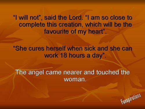When gOd created wOman When gOd created wOman