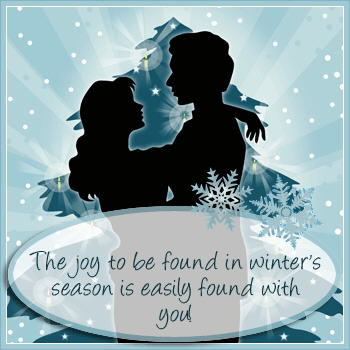 Romance in Winter..!!! Love Cards