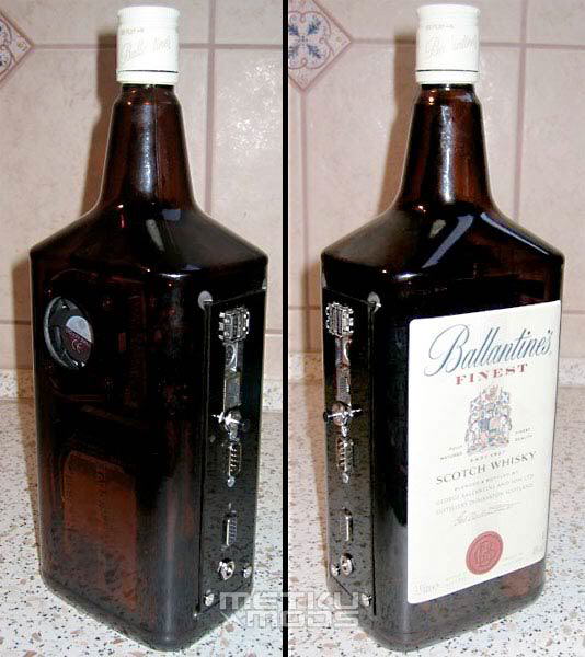 Assembling PC in a bottle of Whisky