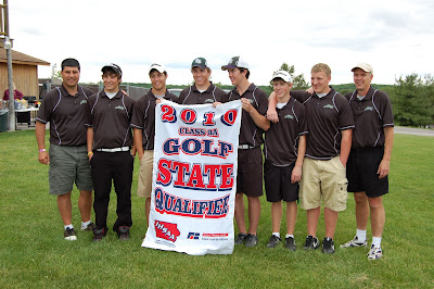 2010 Pella Boys Golf Team Heds to State Tournament Friday and Saturday<br />
(Photo Courtesy of Bob Fessler)