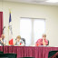 (L to R) Pella City Administrator Mike Nardini, Mayor Darrell Dobernecker, City Clerk Ronda Brown, and Councilmen Bruce Schiebout, Jim Mueller and Rich Savery