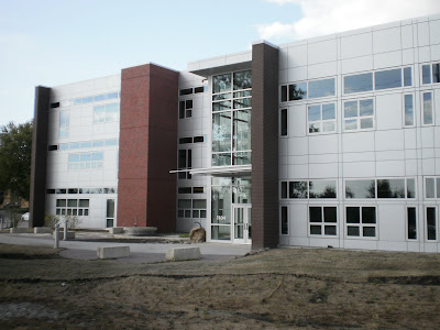 The newest academic building at Central College