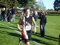 Delaney Jensen of Pleasantville placed 29th at the Class 2A State Cross Country Meet