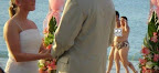 Beach Wedding Shot