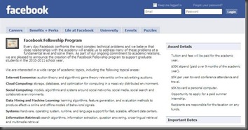 Facebook Fellowship Program