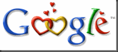 Google's Valentines Day Logo 2003