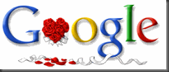 Google's Valentines Day Logo 2005