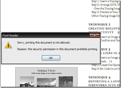How to Print Restricted PDF File