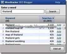 Wordtracker Thailand