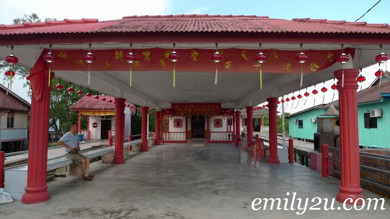 Chinese temple in Kukup