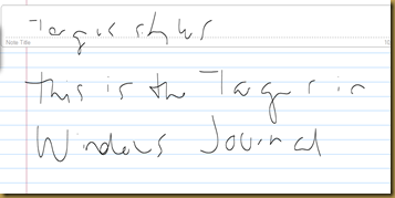 targus stylus in journal