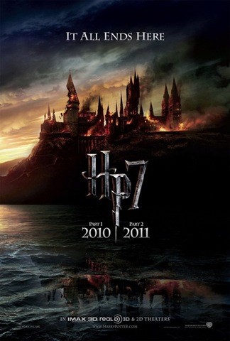 harry potter 7 poster it all ends here. Der Slogan „It all ends here“