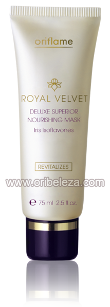 Máscara Facial Nutritiva Deluxe Superior Royal Velvet da Oriflame Máscara Facial Nutritiva Deluxe Superior Royal Velvet da Oriflame