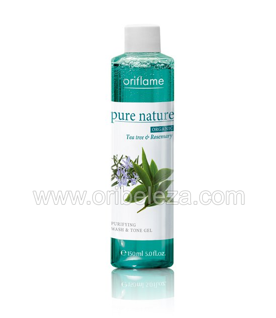 Gama Pure Nature com Extractos Orgânicos de Tea Tree e Alecrim da Oriflame Gama Pure Nature com Extractos Orgânicos de Tea Tree e Alecrim da Oriflame