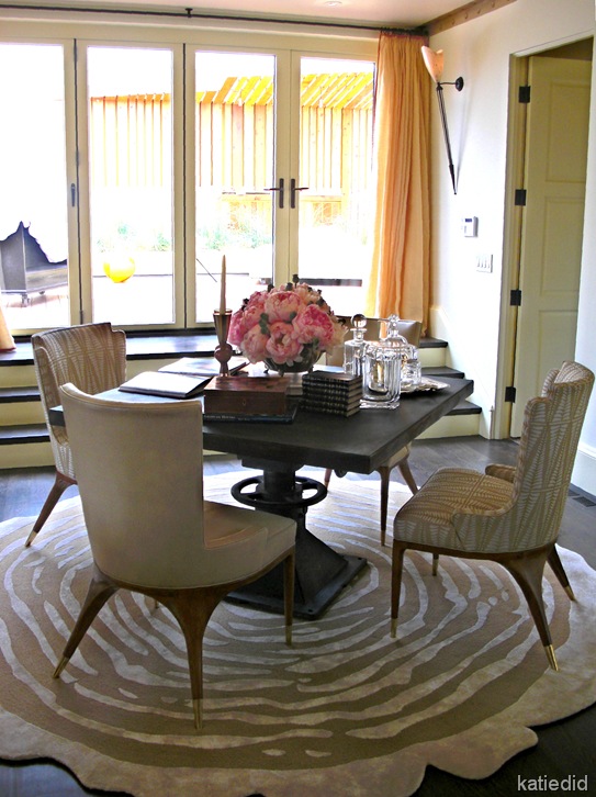 Jay Jeffers Game Table, Modern by Design Showhouse 2009