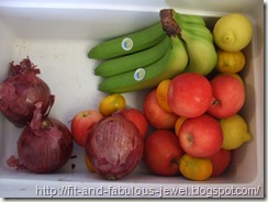 organic fruits and vegetables