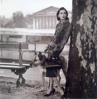 Anne SaintMarie for Balenciaga 1955