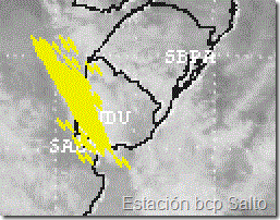 Mapa rayos