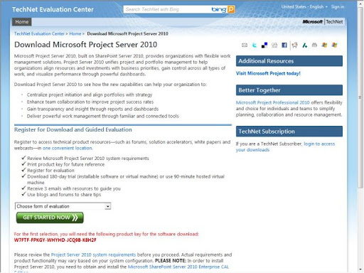 microsoft project download 2010 trial