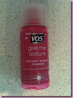 VO5 Give Me Texture Instant Oomph Powder